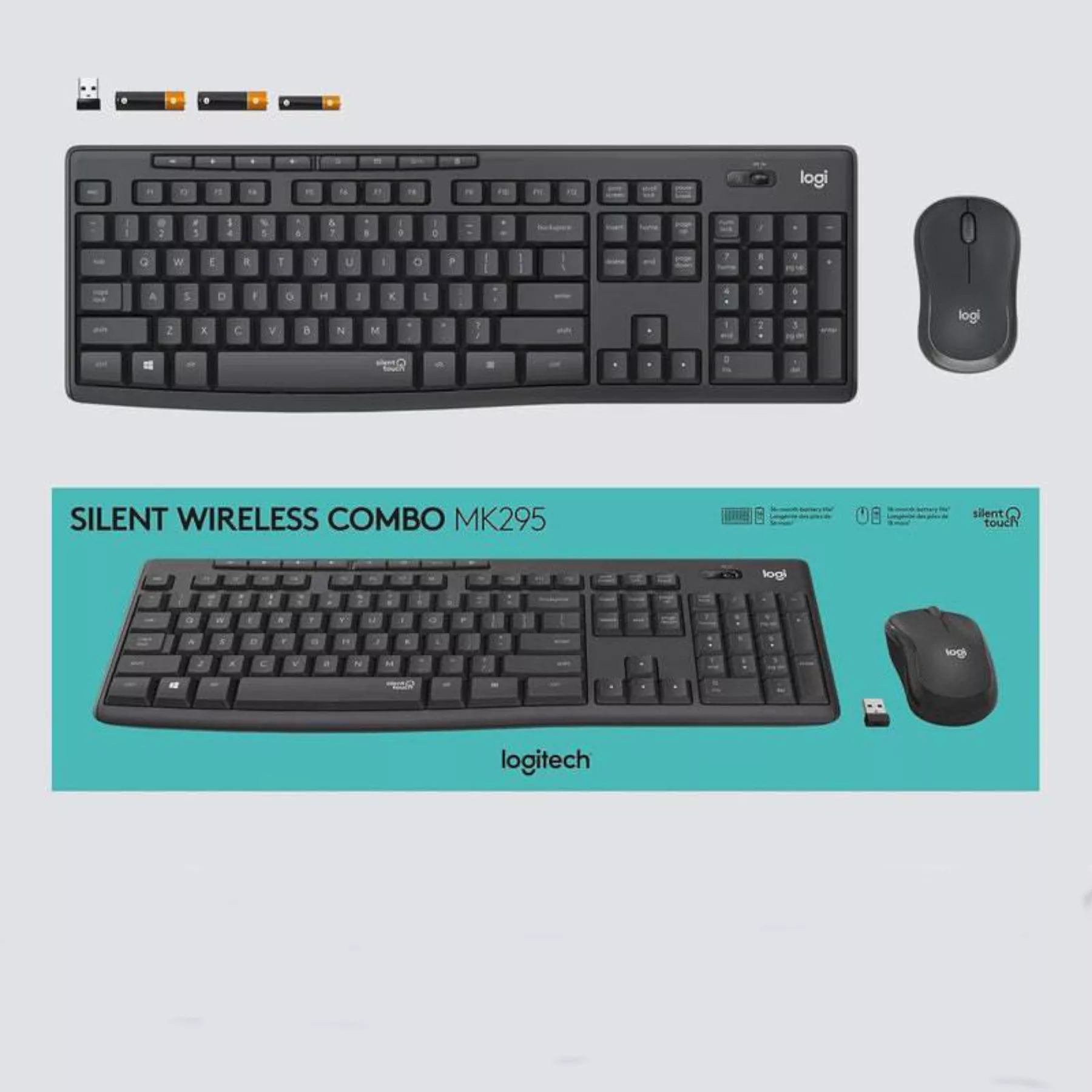 کیبورد و ماوس لاجیتک مدل 295