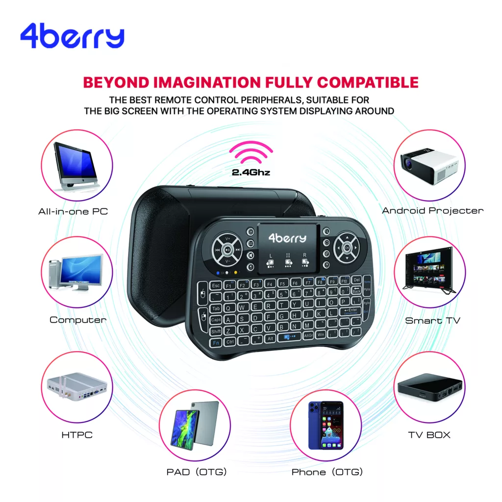 مینی کیبورد فوربری مدل BMT-01