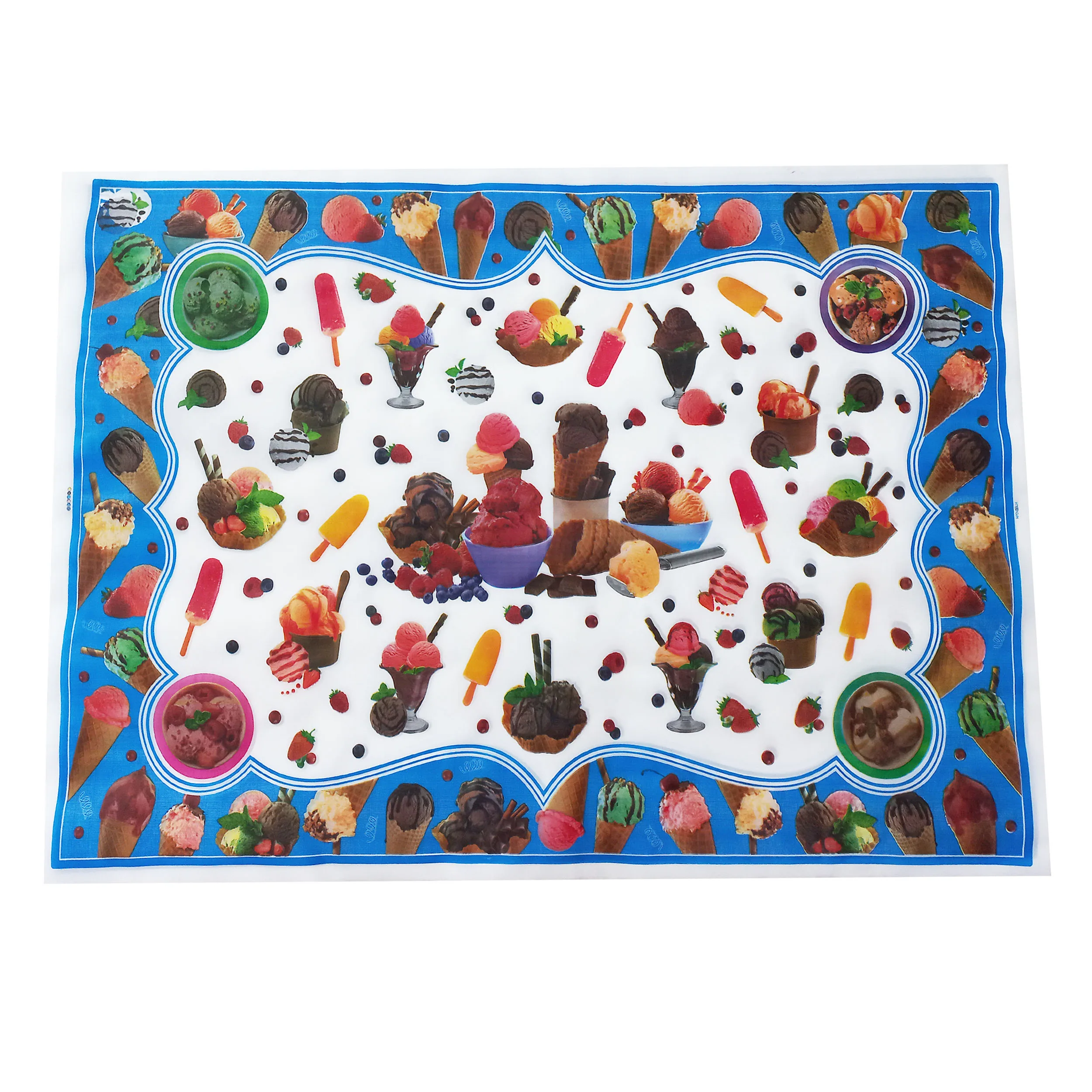 سفره 6 نفره طرح بستنی کد 032