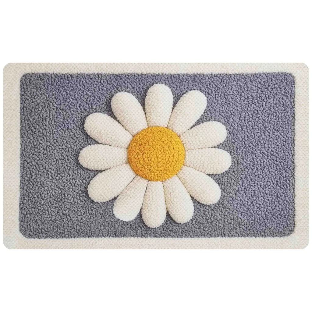 پادری مدل اسفنجی طرح ترک کد RS.182 سایز 70×50 سانتی‌متر مناسب برای فضای داخلی
