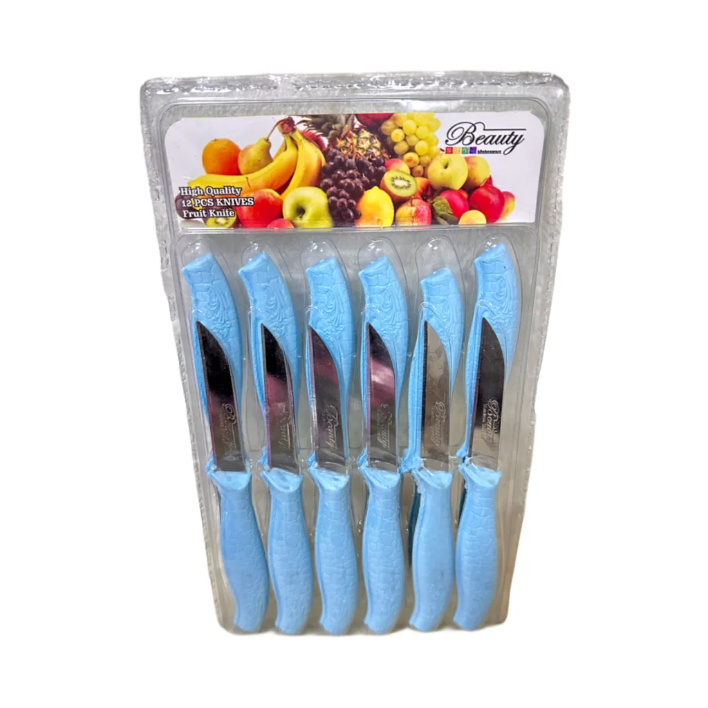 کارد میوه خوری بیوتی کد b12 مجموعه 12 عددی