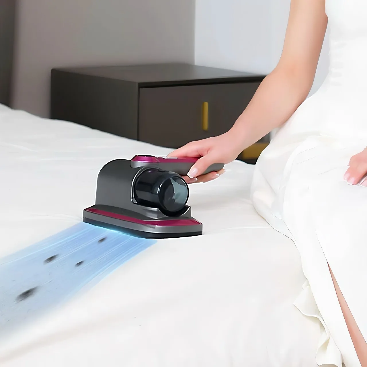 جارو شارژی دستی مدل SAMjp UV&Vibrating C01