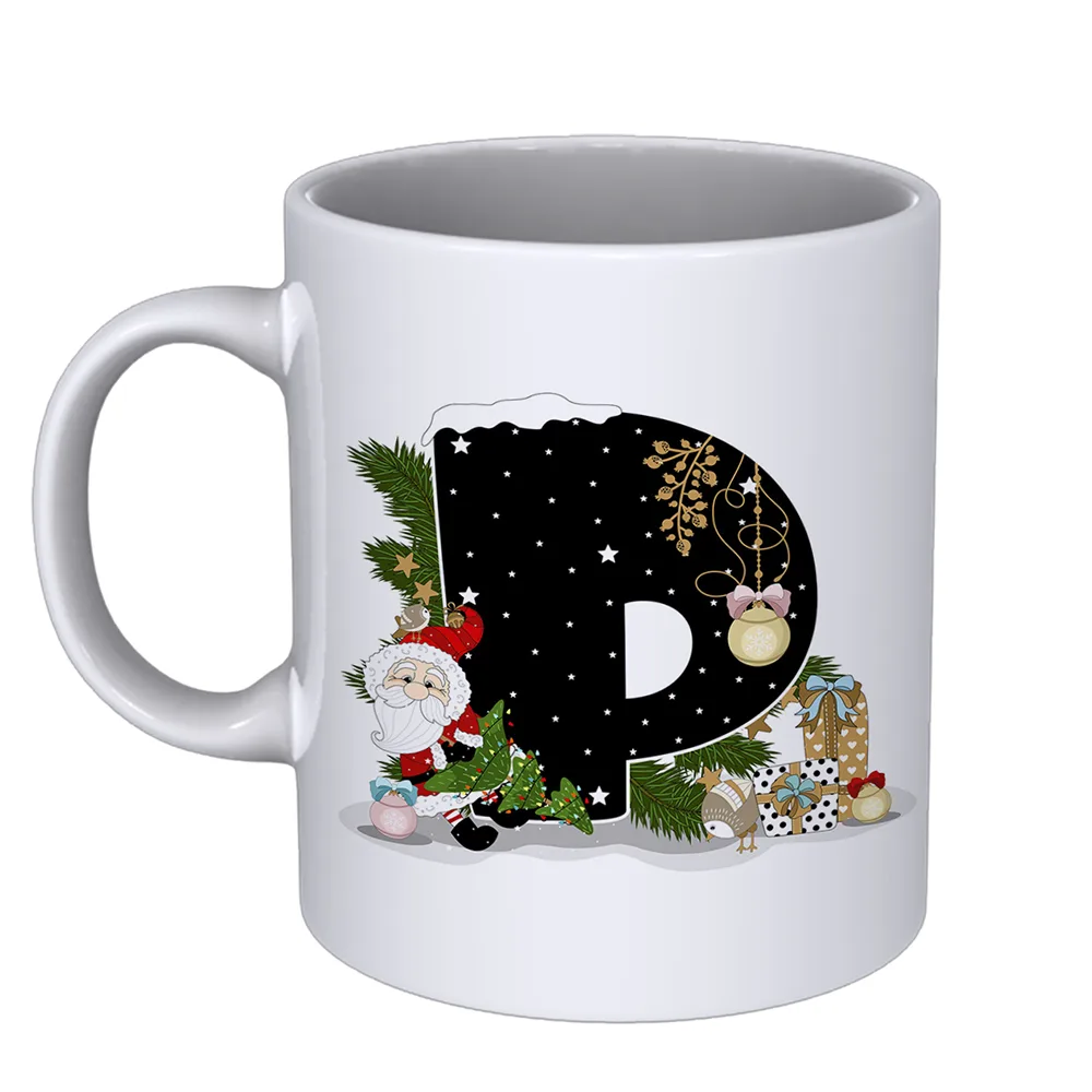 ماگ طرح سرامیکی کریسمس کد P