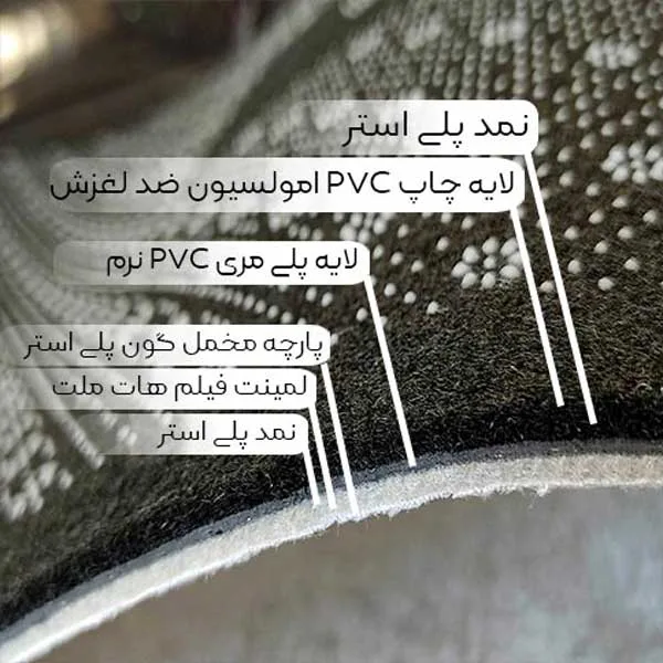 پادری مدل آشپزخانه کد M35M001-MH0201 سایز 76x46 سانتی متر