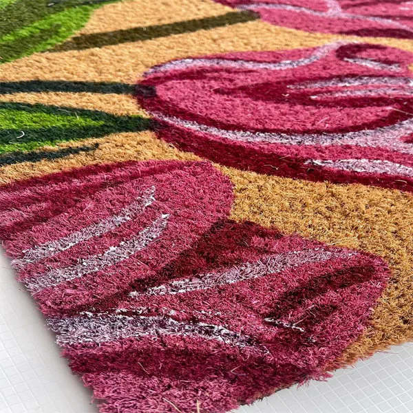 پادری بارک طرح هپی ولکام کد 2854 سایز 75x45 سانتی متر
