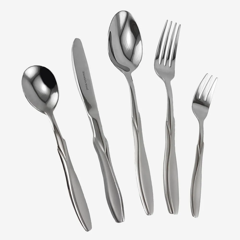سرویس قاشق و چنگال 129 پارچه پرنس هوم  مدل UNIQUE کد 5791
