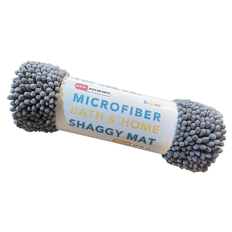 پادری ماکارونی سیوارو مدل SHAGGY MAT سایز 50 *80 سانتی متر