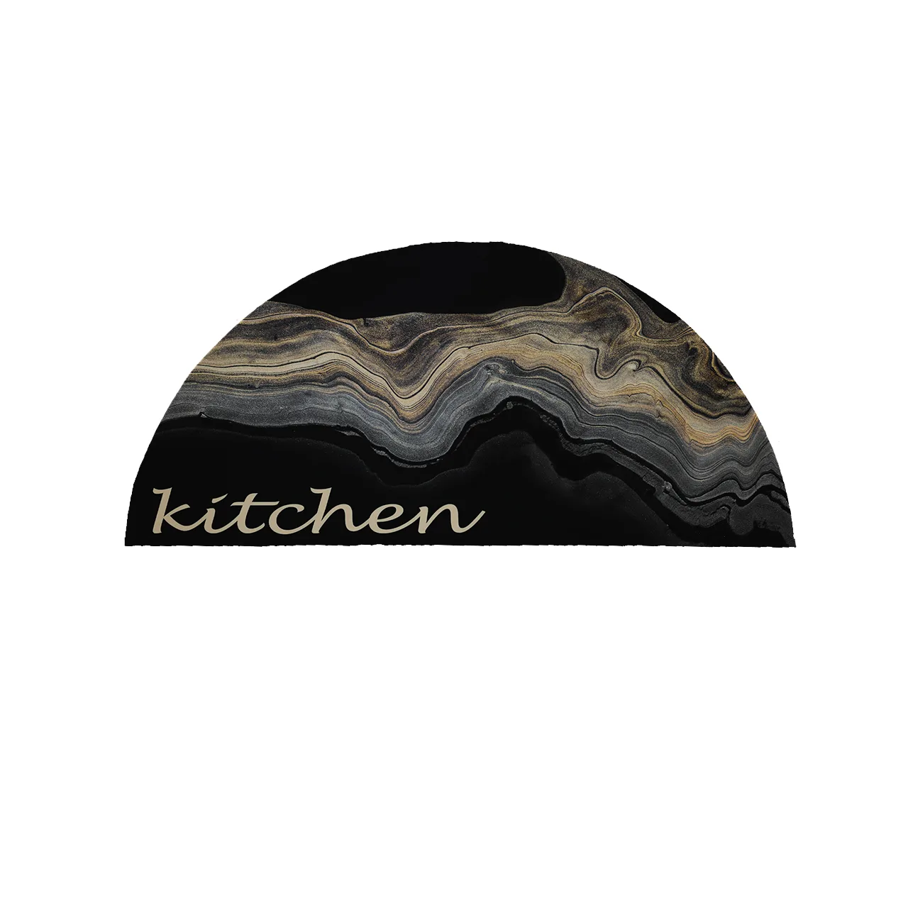 پادری مدل نیم دایره طرح Kitchen کد 9330 سایز 90×45 سانتی متر پادری مدل نیم دایره طرح Kitchen کد 9330 سایز 90×45 سانتی متر