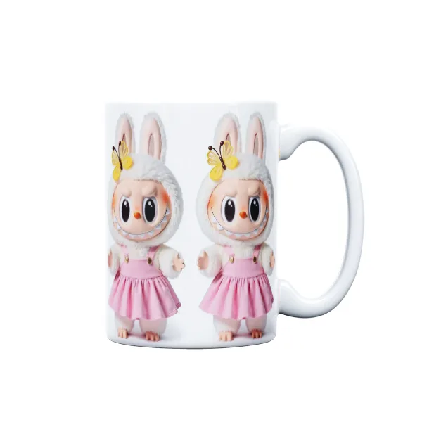 ماگ مدل عروسکی طرح لابوبو کد 1514