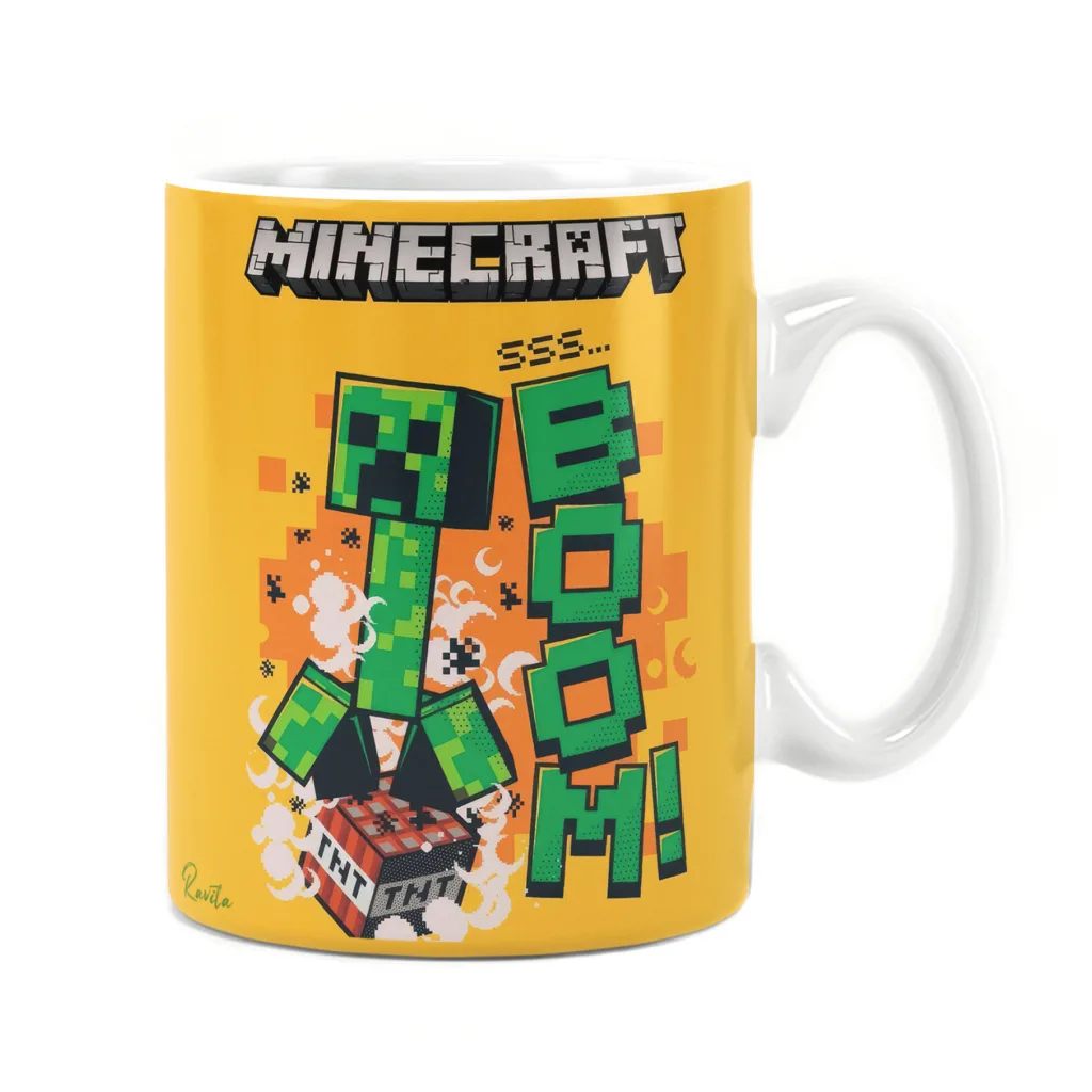 ماگ حرارتی راویتا مدل ماینکرافت کد 3653