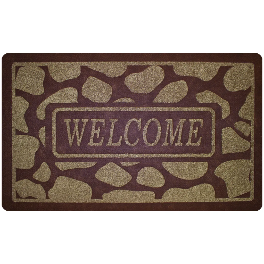 پادری مدل برجسته Welcome کد 1806 سایز 75x45 سانتی متر