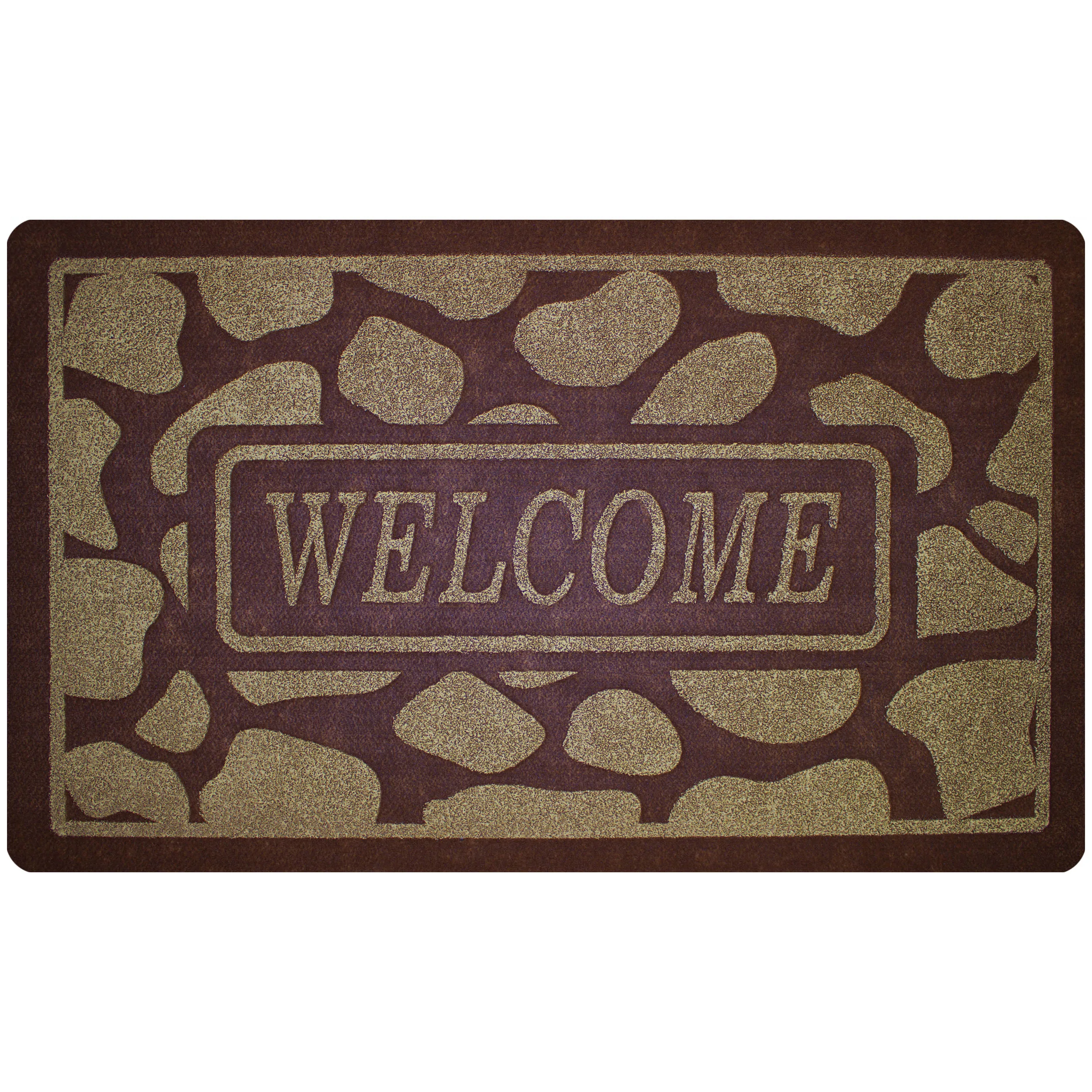 پادری مدل برجسته Welcome کد 1806 سایز 75x45 سانتی متر