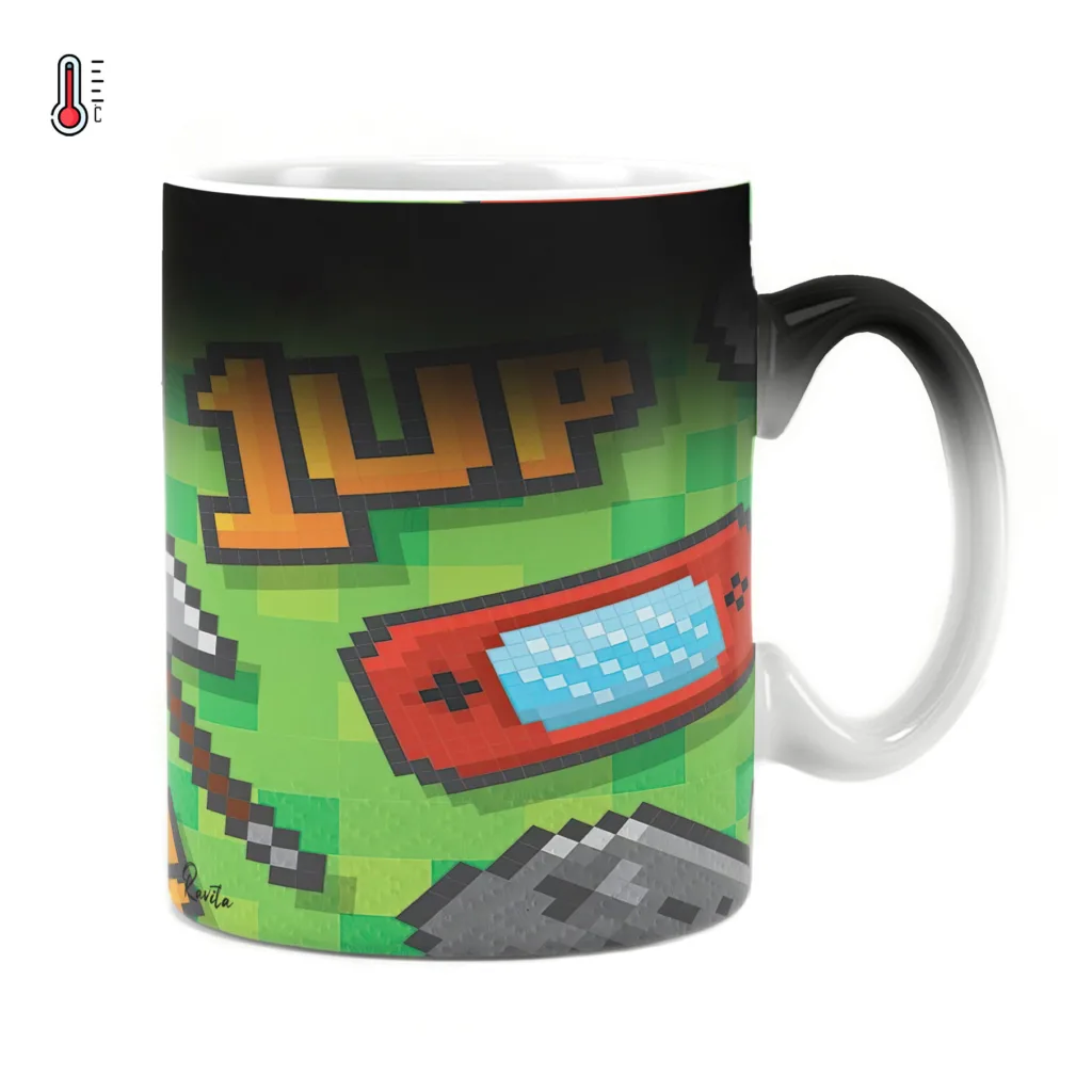 ماگ حرارتی راویتا مدل ماینکرافت کد 3700