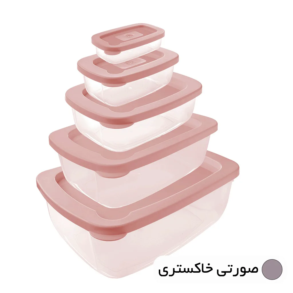 ظرف نگهدارنده مانیا مدل 101010 مجموعه 5 عددی