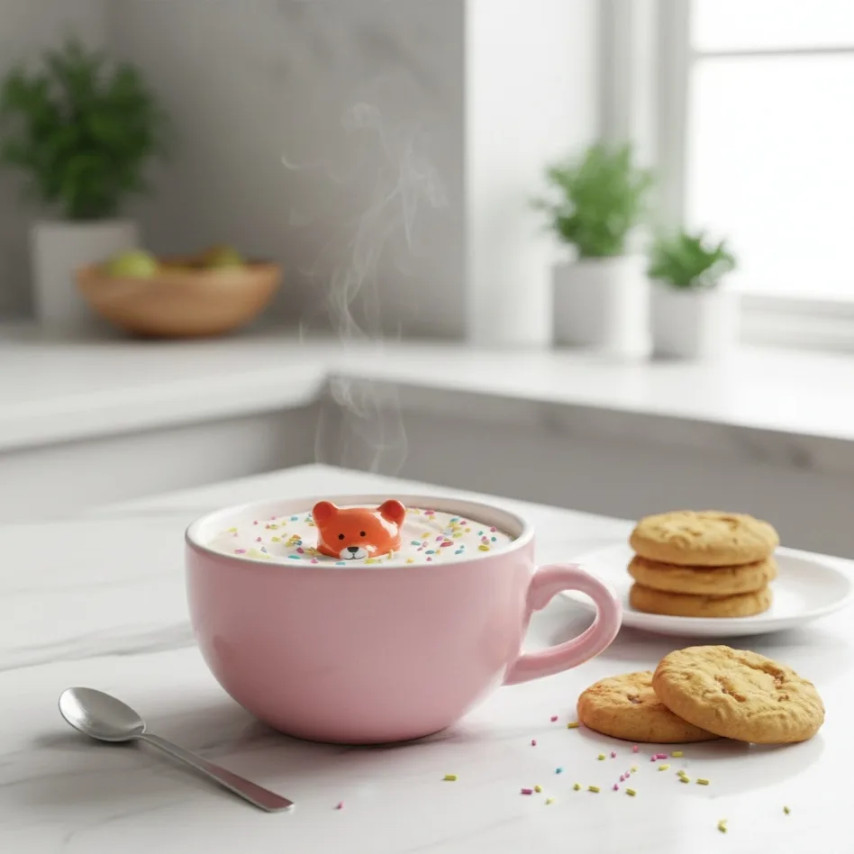 ماگ فانتزی مدل داخل عروسکی کد Bear-12