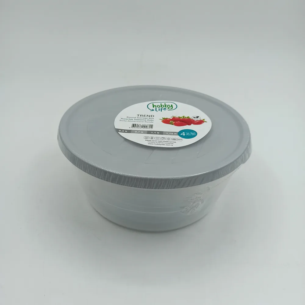 ظرف نگهدارنده هوبی لایف مدل 02.1021 مجموعه 4 عددی