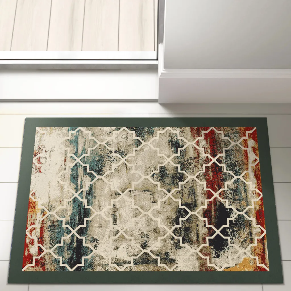 پادری مدل مستطیل کد 418 سایز 50x80 سانتی متر