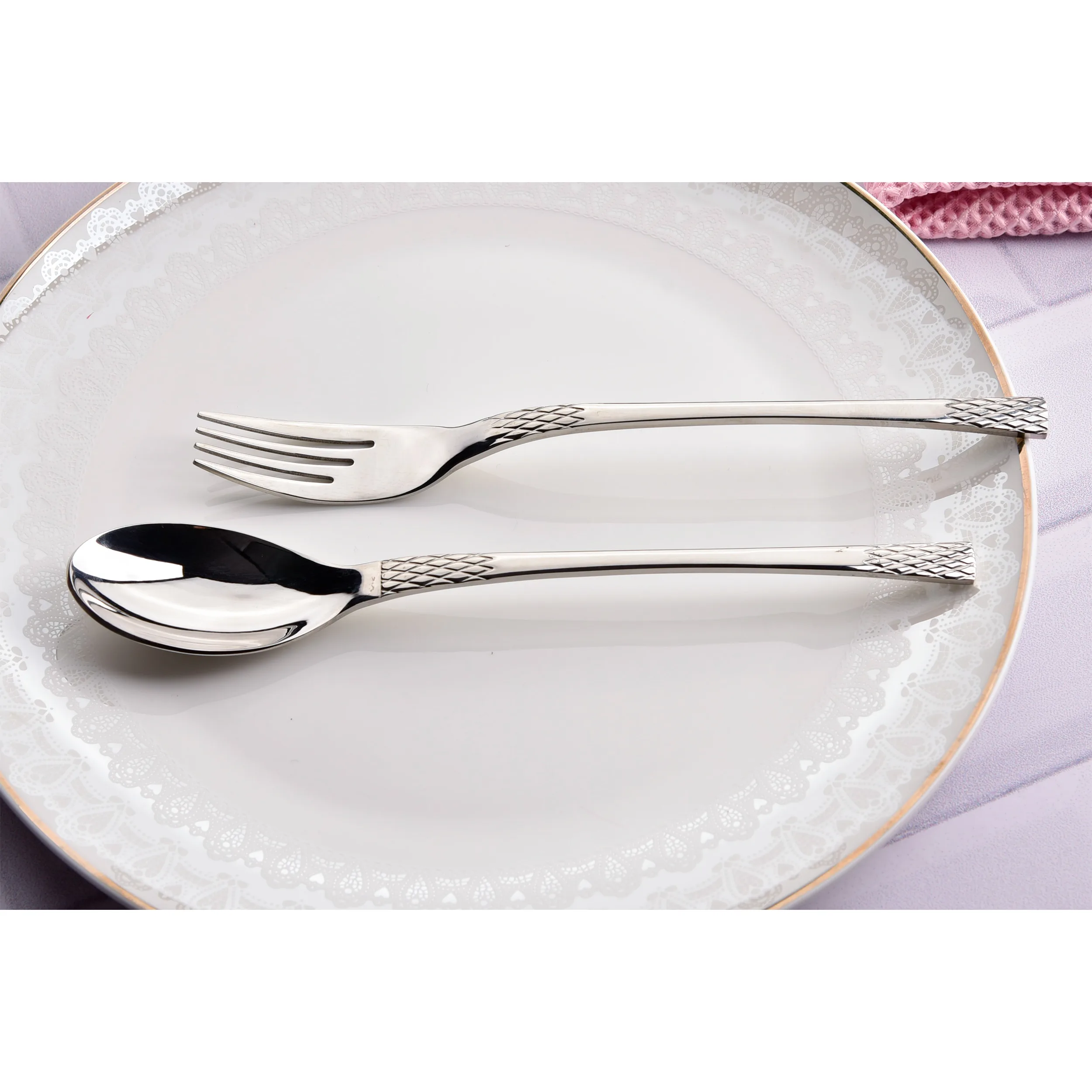 سرویس قاشق و چنگال 39 پارچه رزنتال کد 2221