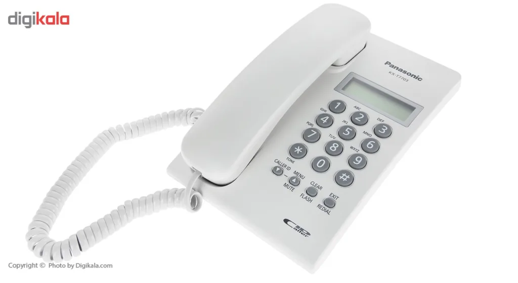 تلفن با سیم پاناسونیک مدل KX-T7703X