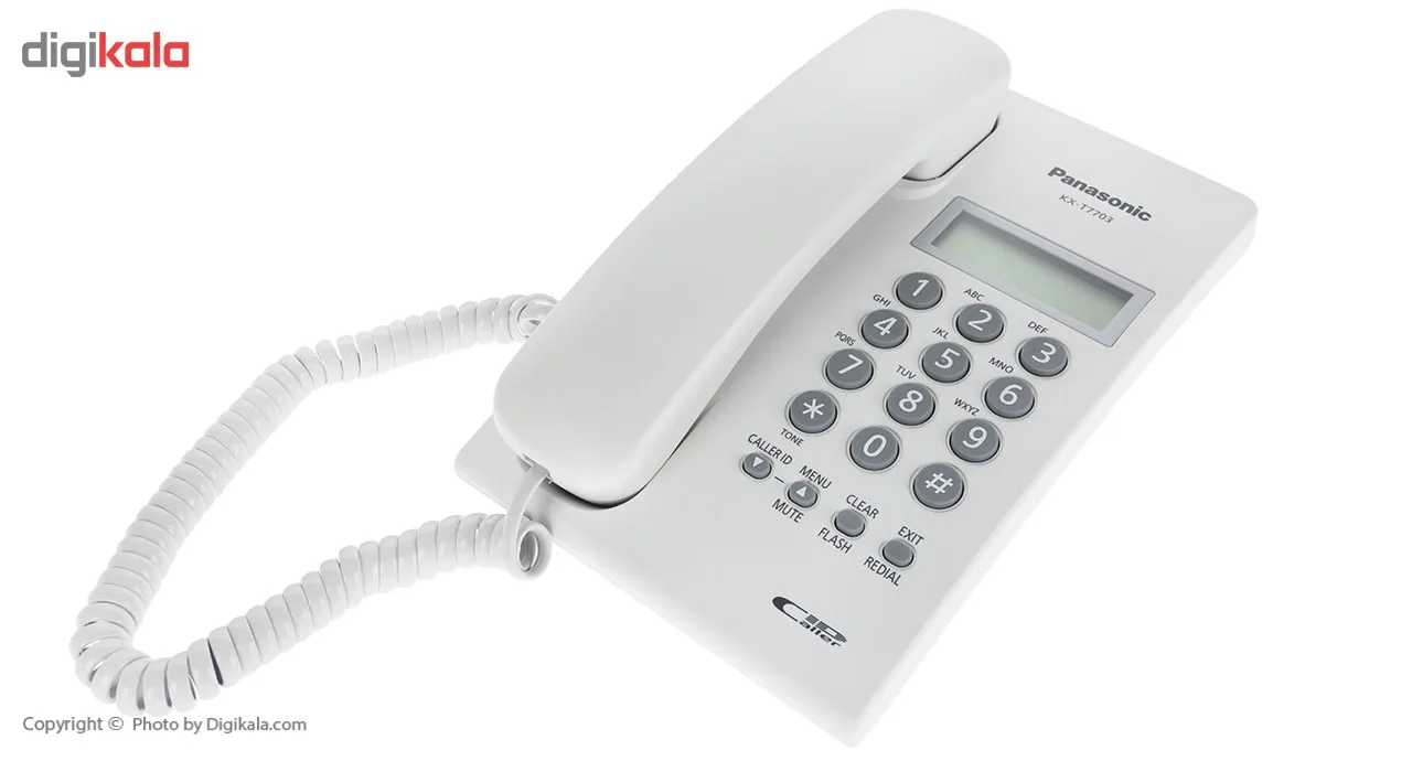 تلفن با سیم پاناسونیک مدل KX-T7703X