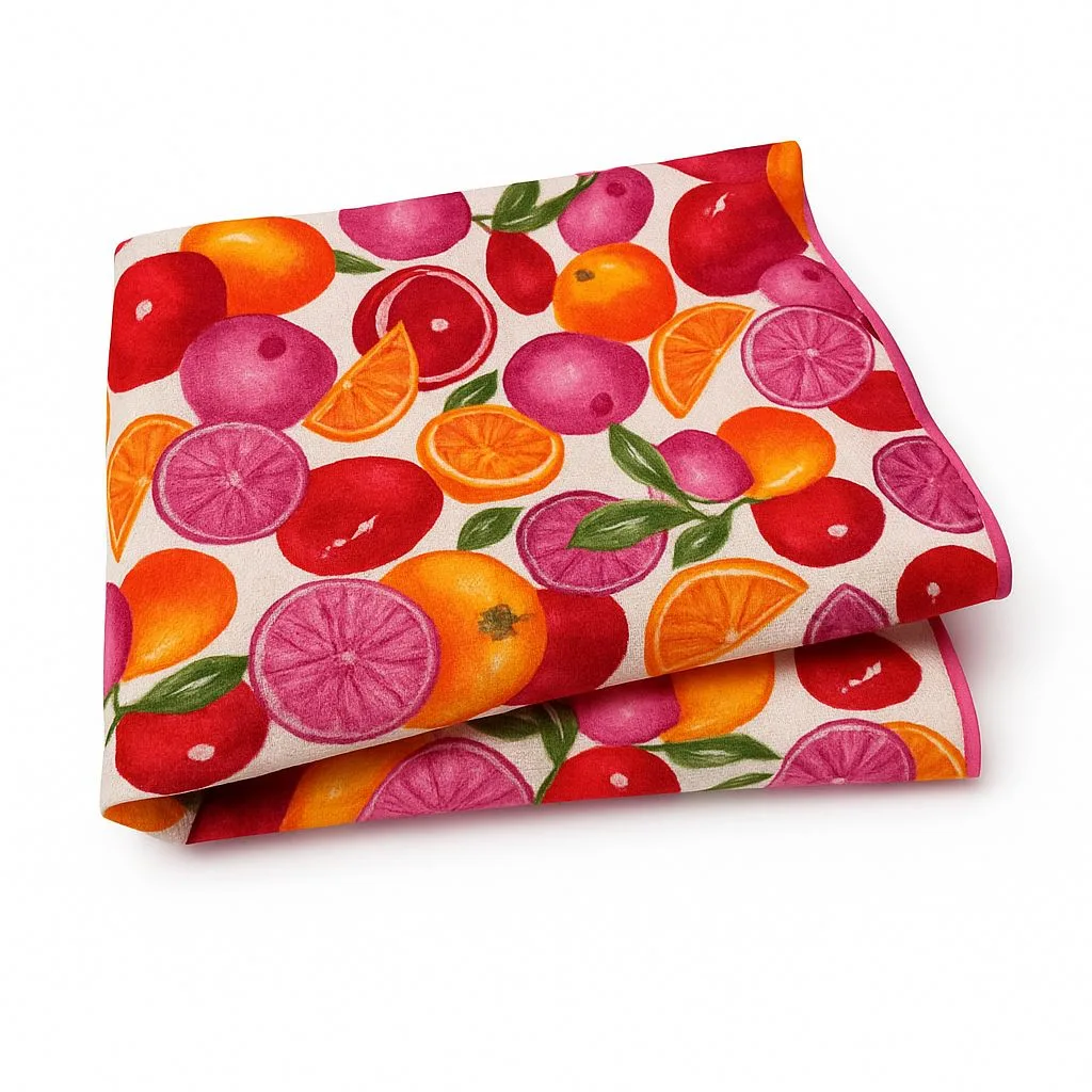 سفره 4 نفره مدل میوه ای 98765 سایز 100*75 سانتی متر