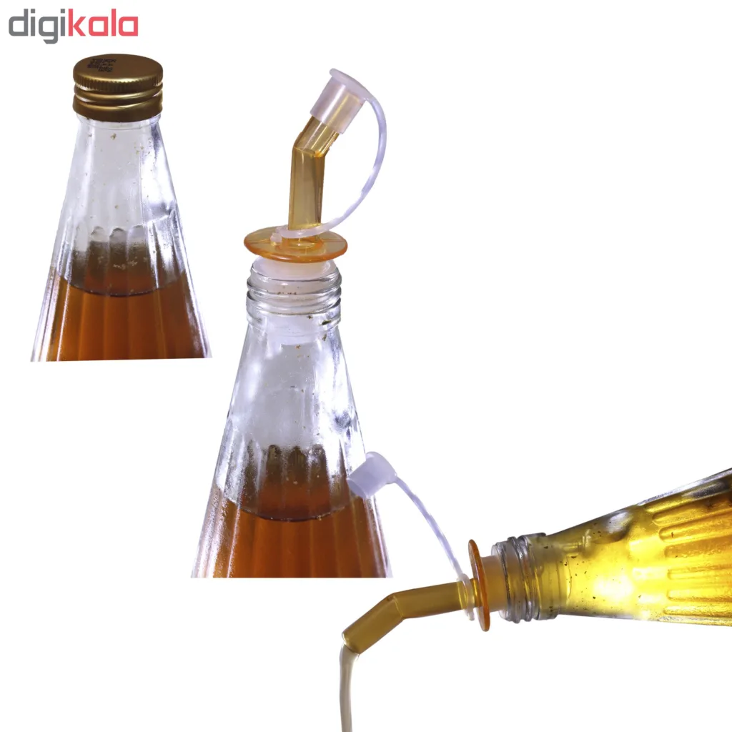 درپوش و آرام ریز بطری مدل SS06 مجموعه 6 عددی