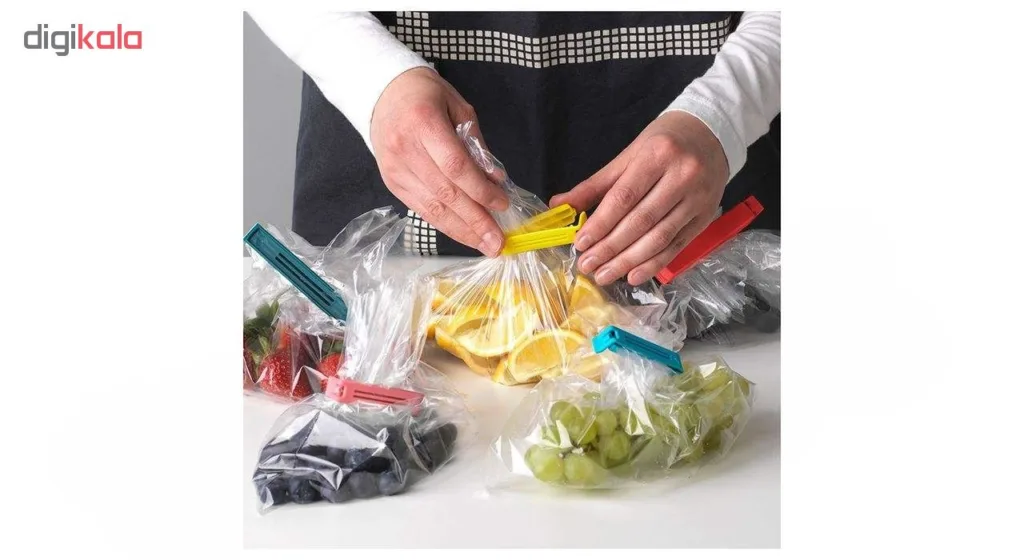 گیره کیسه مدل Bevara2 مجموعه 20 عددی