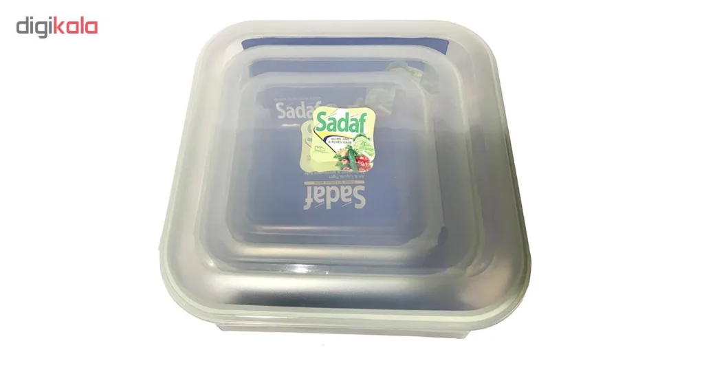 ظرف نگهدارنده صدف مدل Ia-541 مجموعه 3 عددی