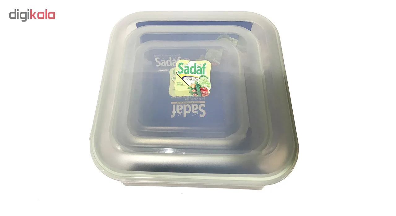 ظرف نگهدارنده صدف مدل Ia-541 مجموعه 3 عددی