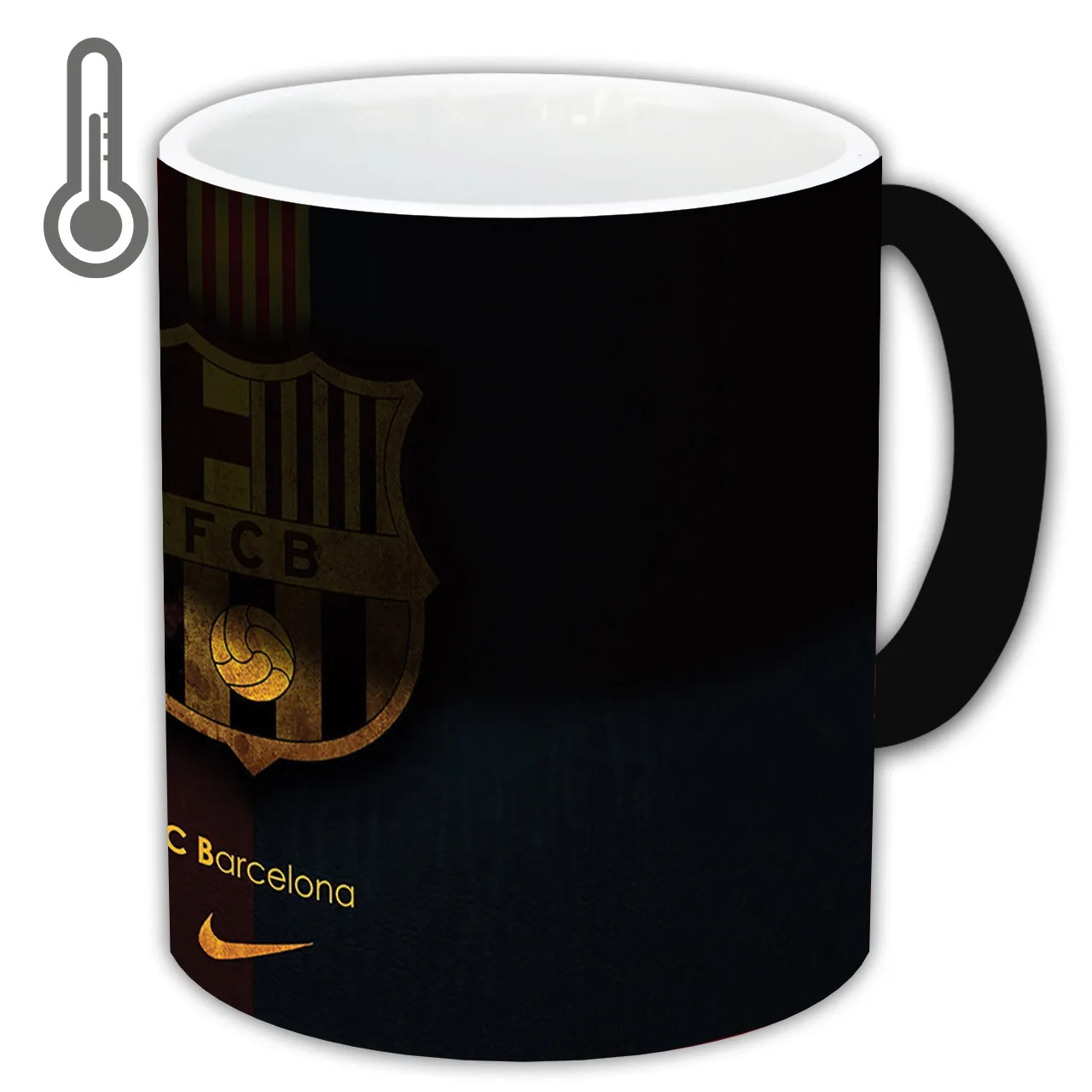 ماگ حرارتی زیزیپ طرح بارسلونا مدل b122