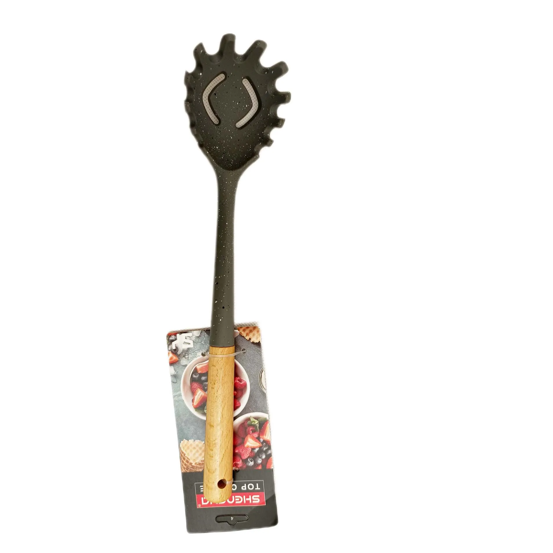 سرویس کفگیر و ملاقه 4 پارچه شنگیا مدل سلیکونی کد P3846 P3839وP3845,P3848