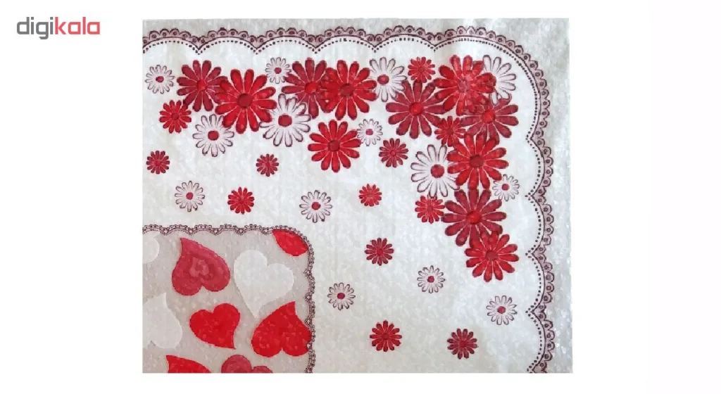 سفره 6 نفره طرح میخک