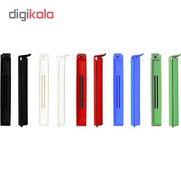 گیره کیسه مدل BEVARA کد 1108 مجموعه 10 عددی