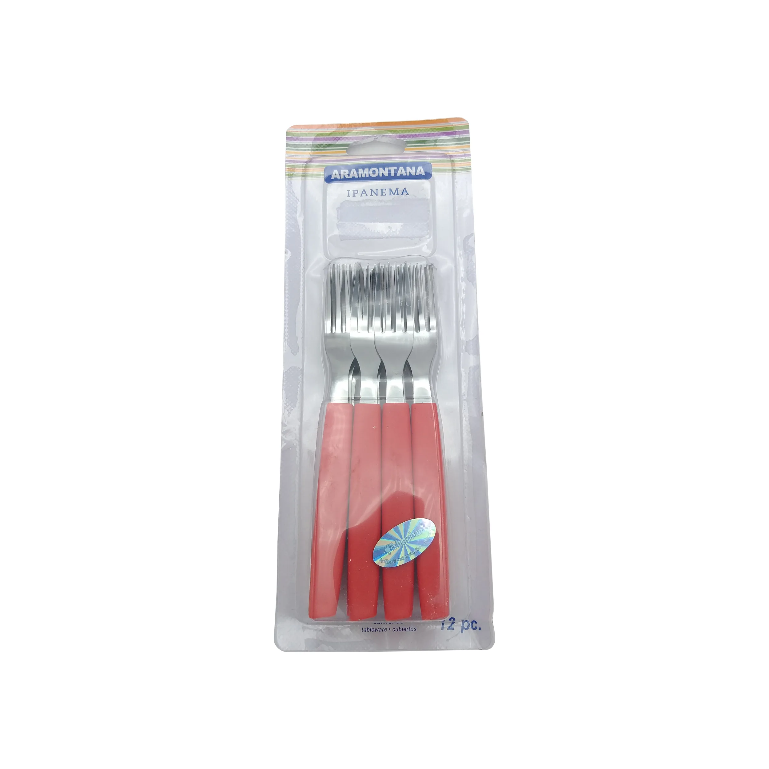چنگال میوه خوری کد 1200 بسته 12 عددی
