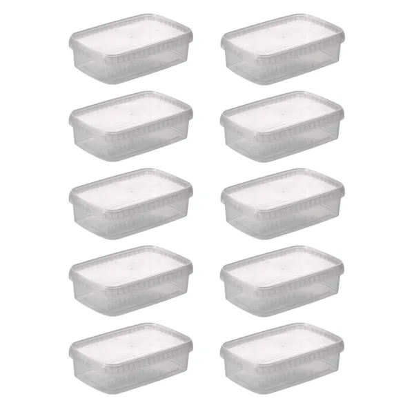 ظرف نگهدارنده طب پلاستیک مدل 1200C بسته 5 عددی