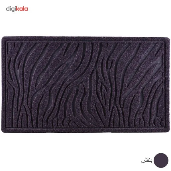 پادری بابل کارپت طرح زبرا سایز 73 × 43 سانتی‌ متر