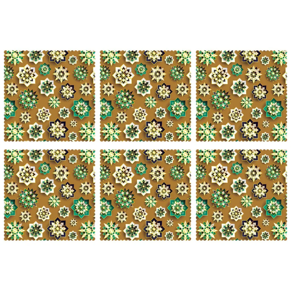 زیر بشقابی کد U1-42074 بسته 6 عددی
