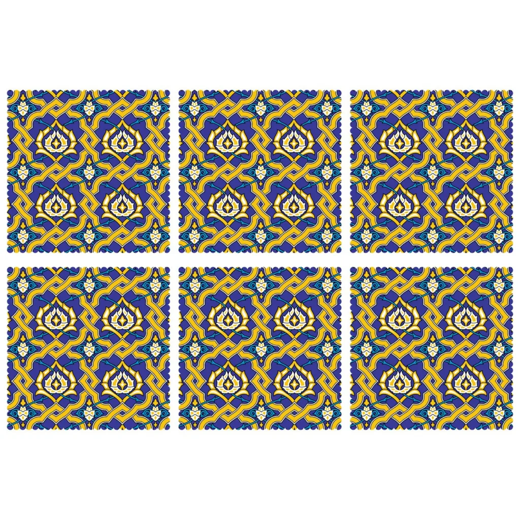 زیر بشقابی کد U1-42098 ست 6 عددی