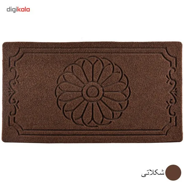 پادری بابل کارپت طرح گل سایز 73 × 43 سانتی‌ متر