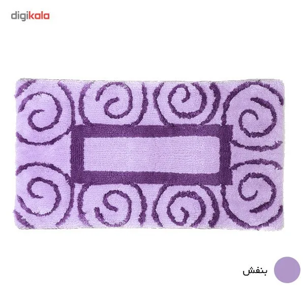 پادری فرش مریم سری تک کوچک طرح لنا سایز 80 × 47 سانتی متر