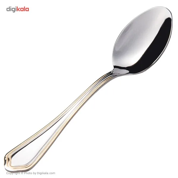سرویس قاشق و چنگال 30 پارچه ناب استیل مدل Venice