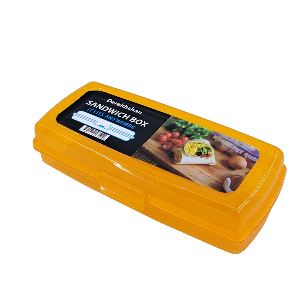 ظرف نگهدارنده درخشان مدل ساندویچ باکس