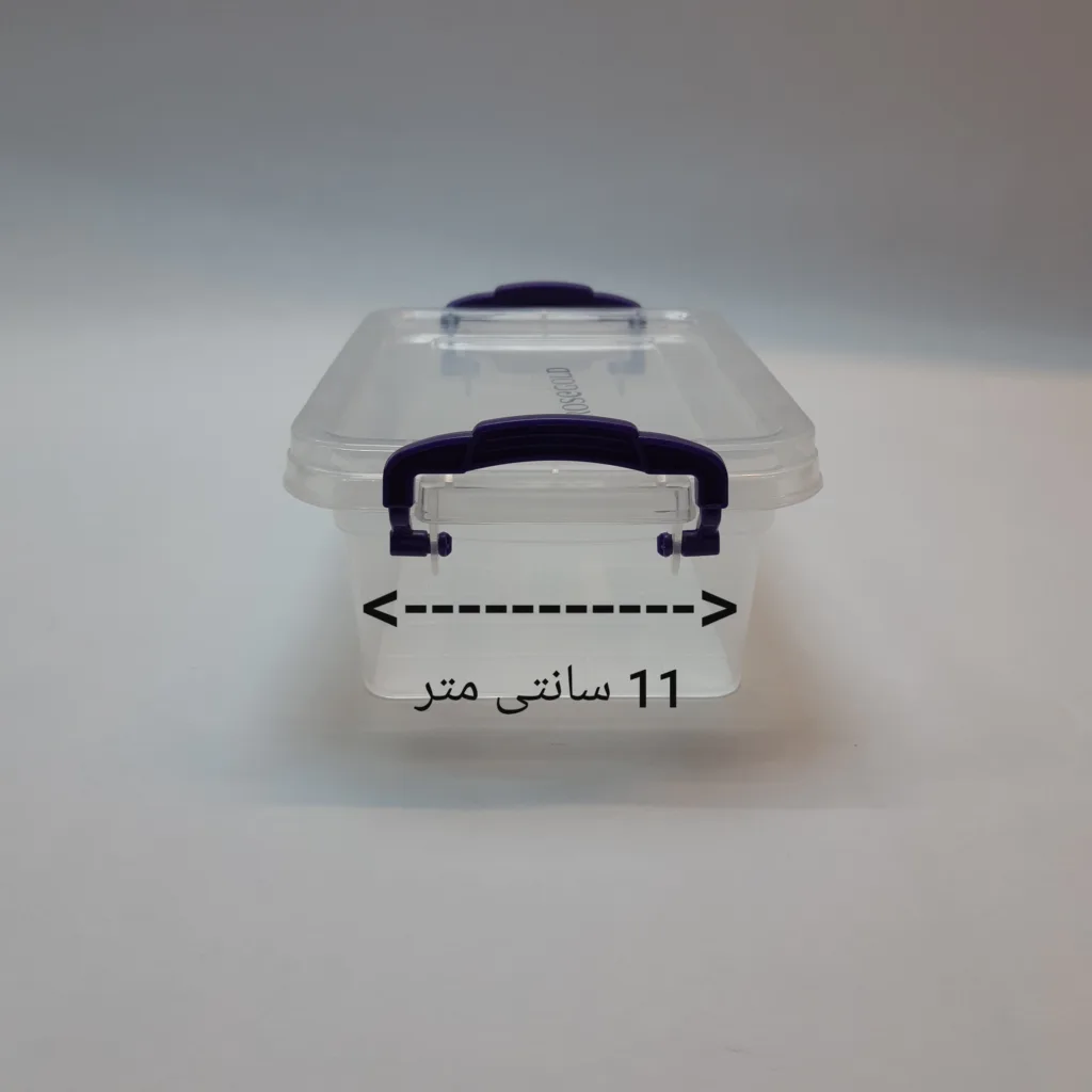 ظرف نگهدارنده رزگلد مدل فریزری قفلی 2 بسته 3 عددی