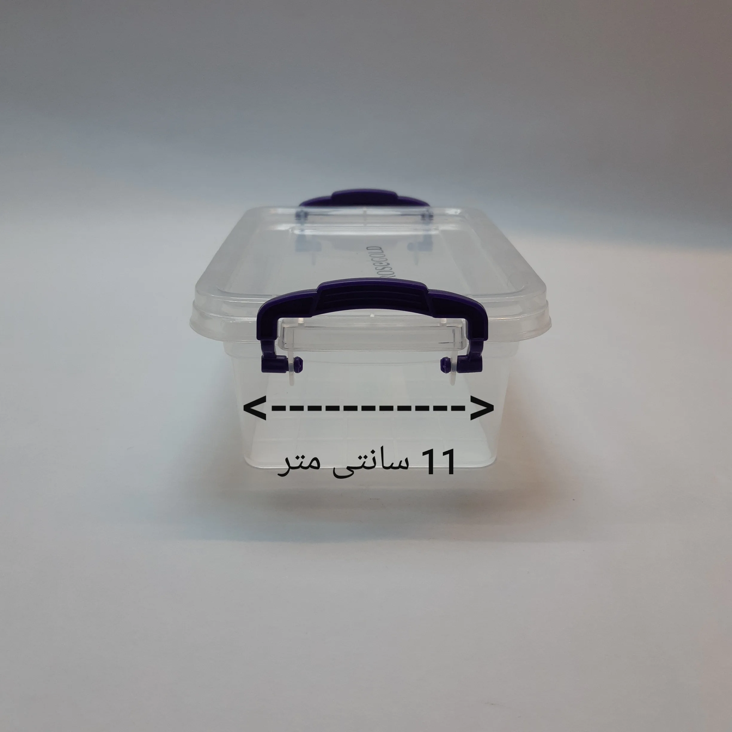 ظرف نگهدارنده رزگلد مدل فریزری قفلی 2 بسته 3 عددی