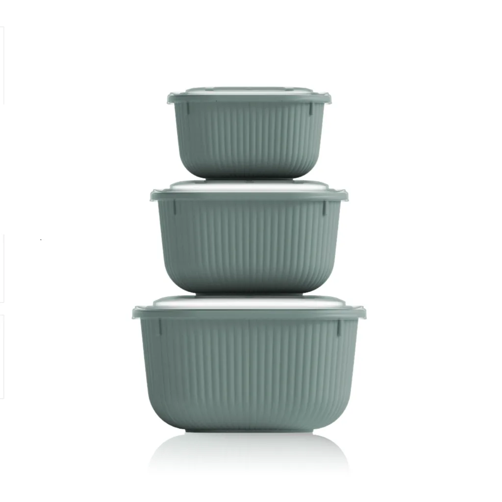 ظرف نگهدارنده سافت شف مدل Line کد 000920 بسته 3 عددی