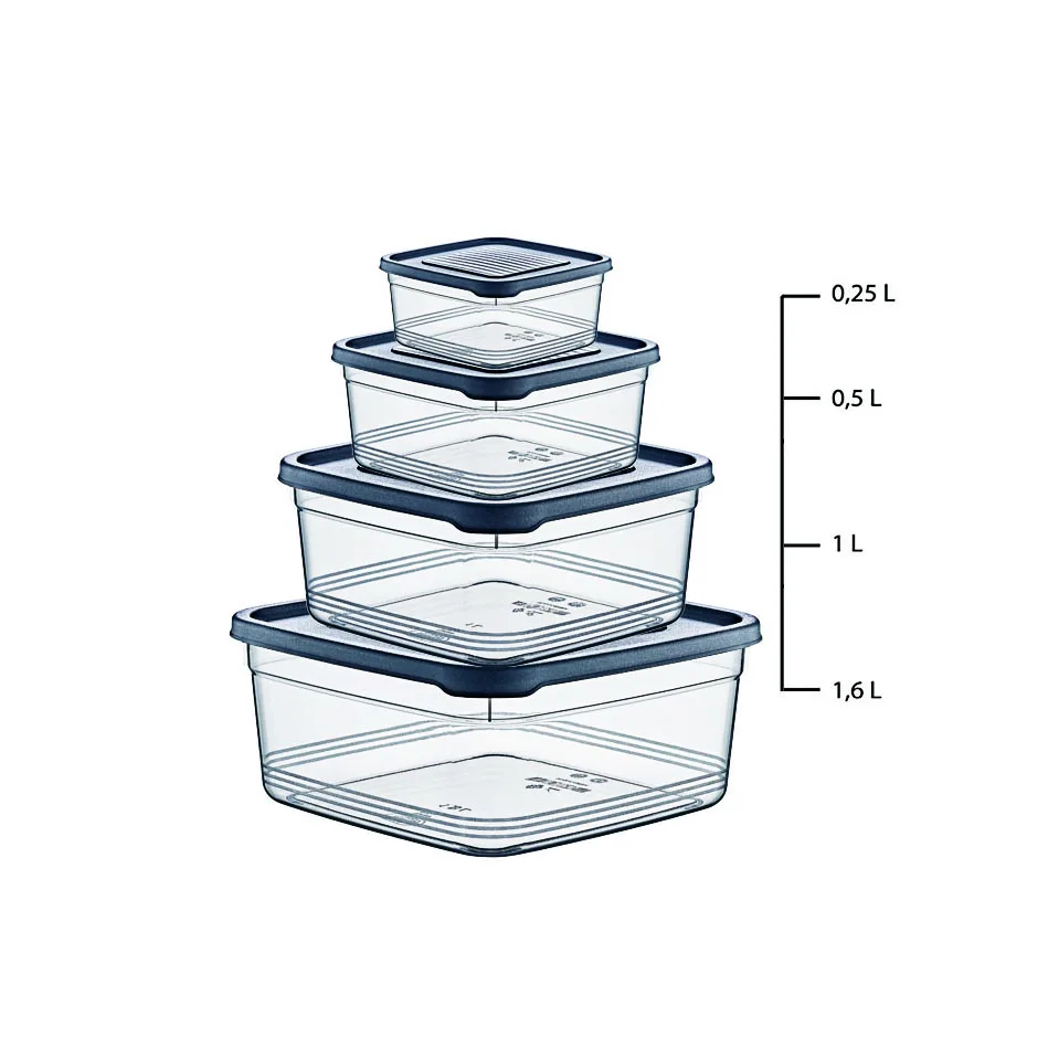ظرف نگهدارنده هوبی لایف مدل Festiva کد 021378 بسته 4 عددی