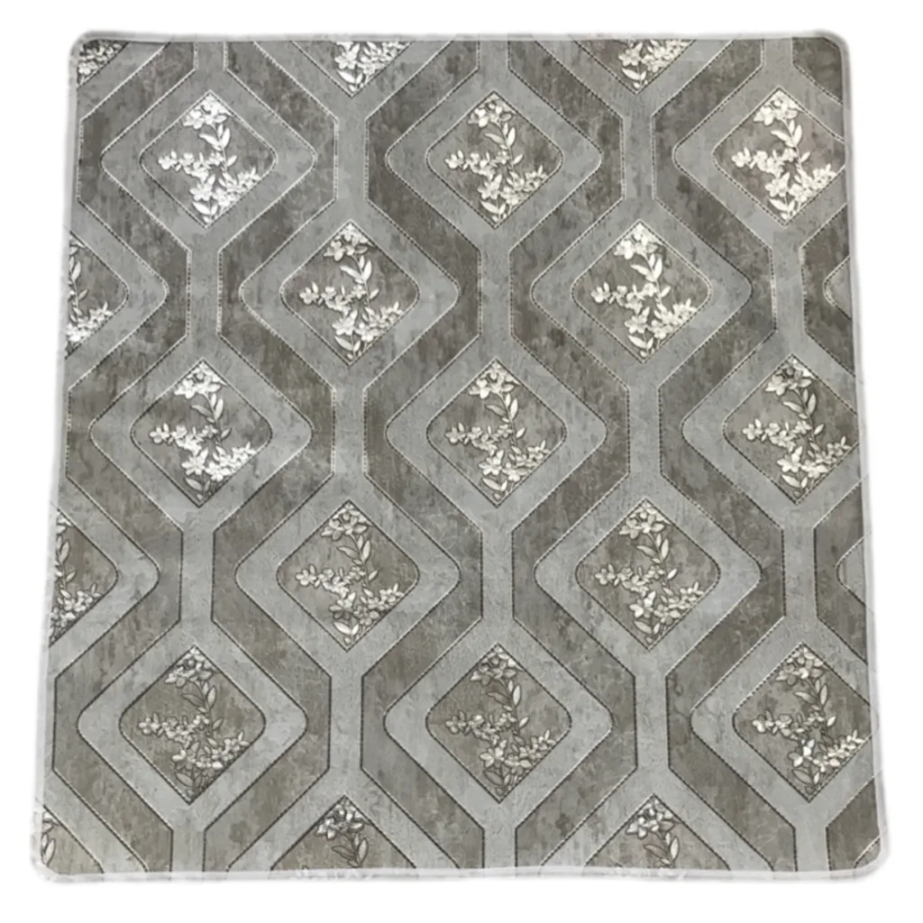 سفره 2 نفره مدل لوتوس طرح پشت نخی سایز 70×70 سانتی متر کد 05