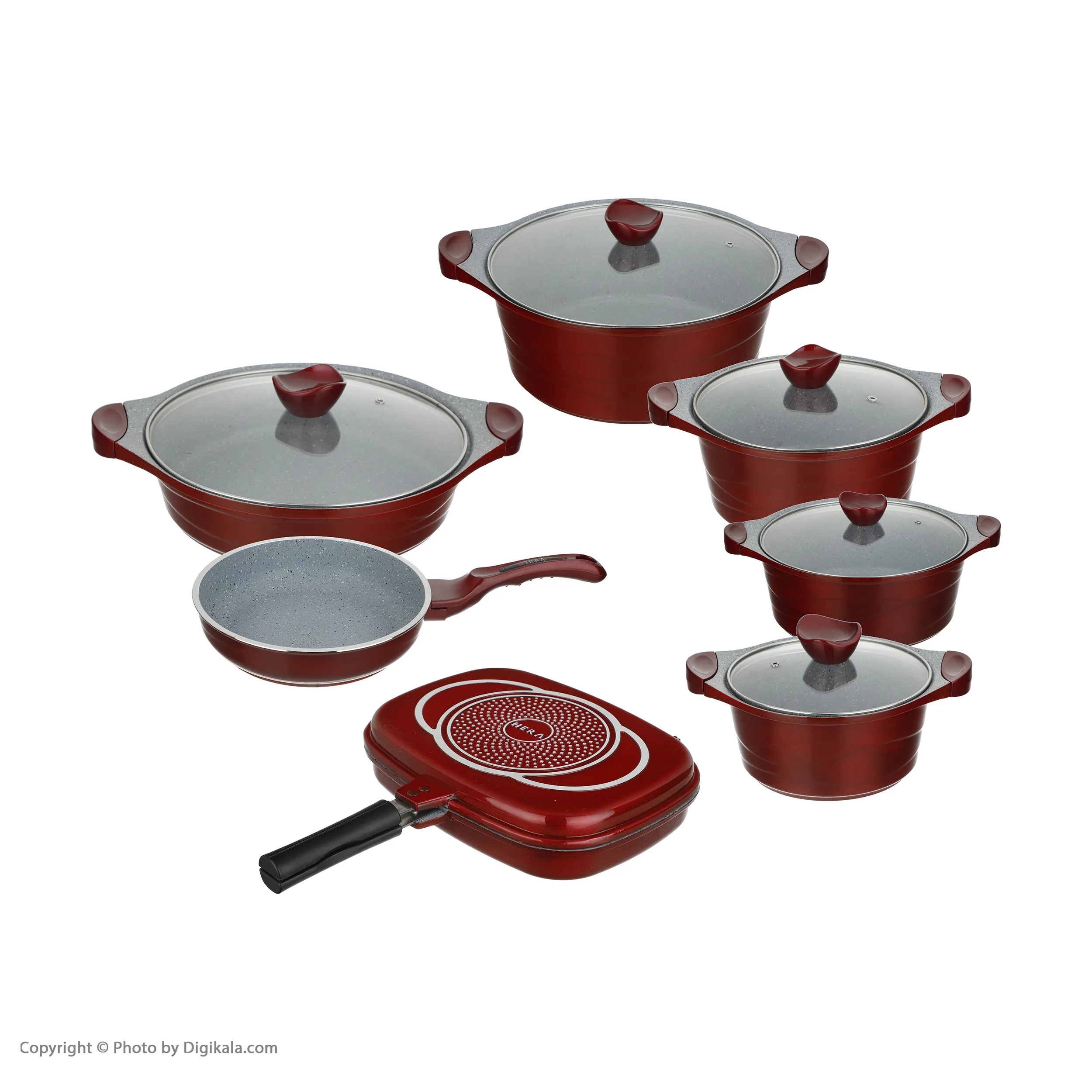 سرویس پخت و پز 13 پارچه هرا مدل 001