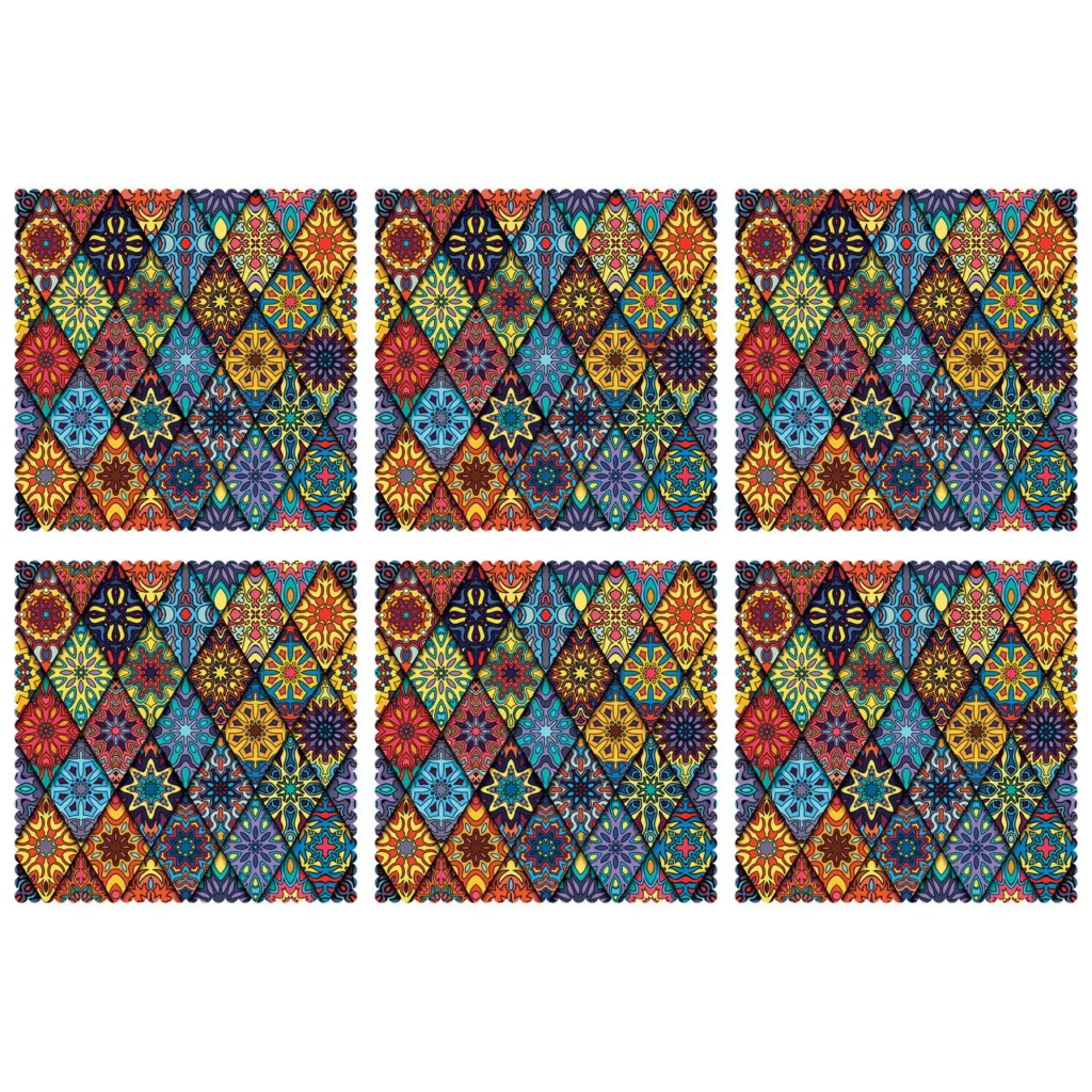 زیر بشقابی کد U1-42079 ست 6 عددی