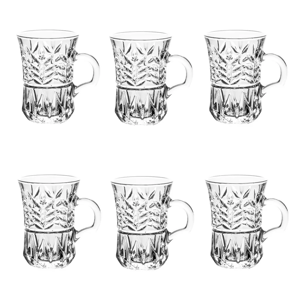 لیوان بلینک مکس مدل گندم خوشه ای کد ktzb111 بسته شش عددی